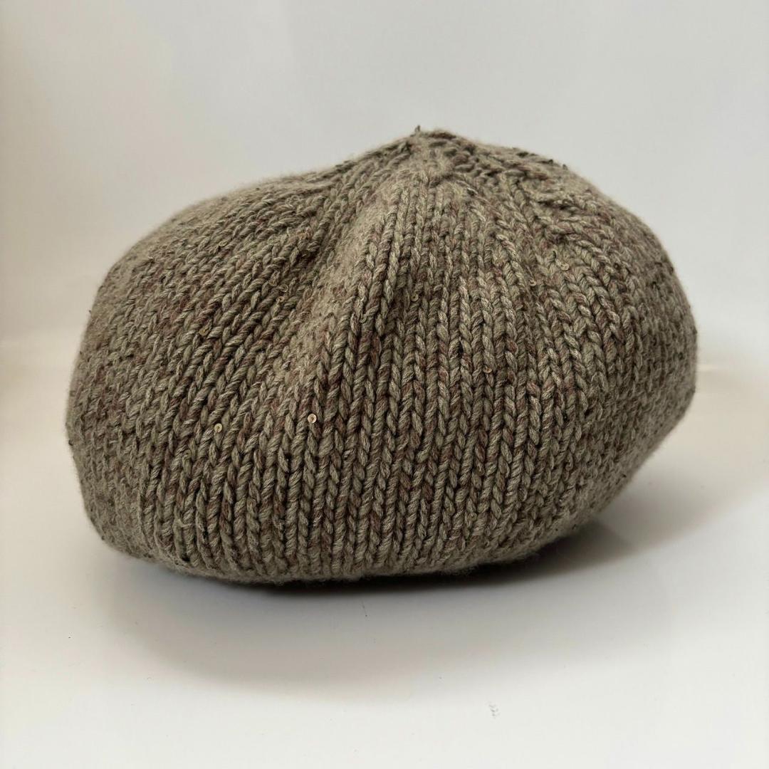 BRUNELLO CUCINELLI カシミヤ スパンコール・ラメ ニット帽