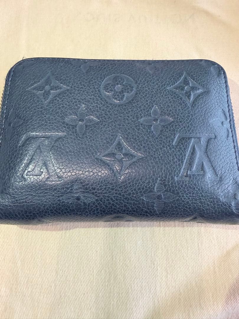 \"値下げ\"【箱保存袋付】ルイヴィトン アンプラント ポルトフォイユ スクレット