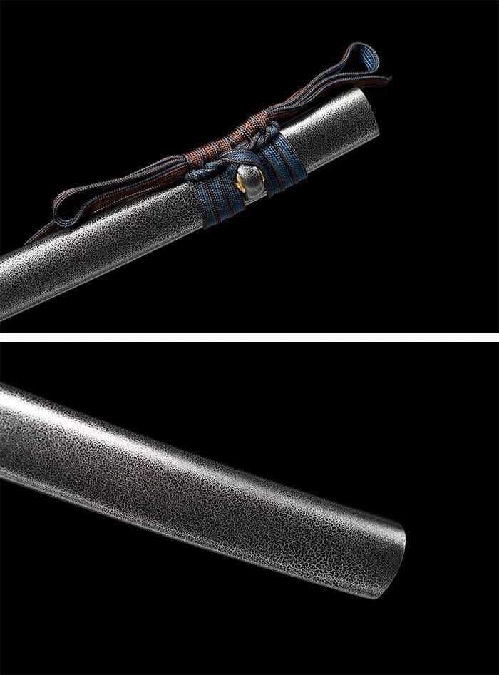 1042-武具 刀装具 日本刀　模造刀 居合刀 武士道 武蔵 鑑賞用 手鍛造打