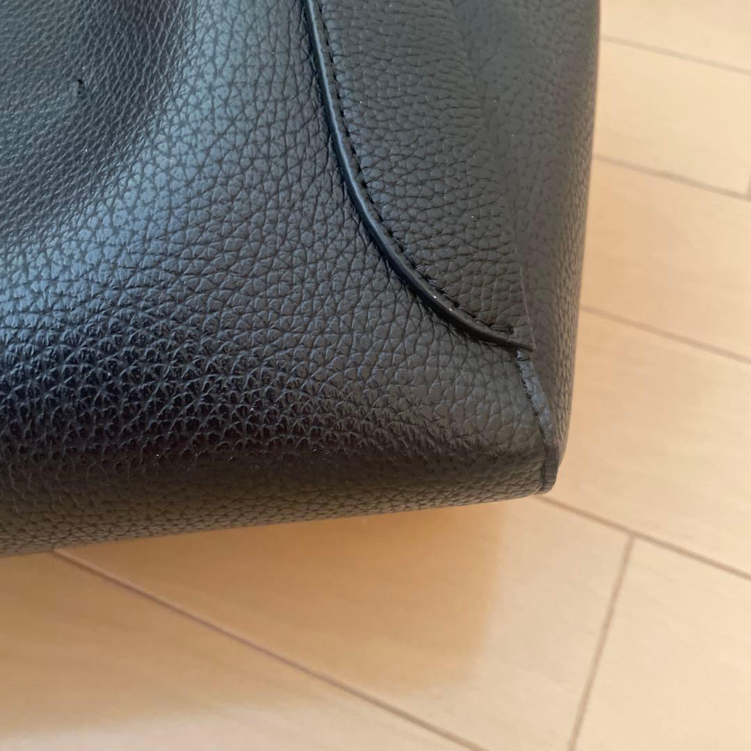 COACH 黒 レザートートバッグ