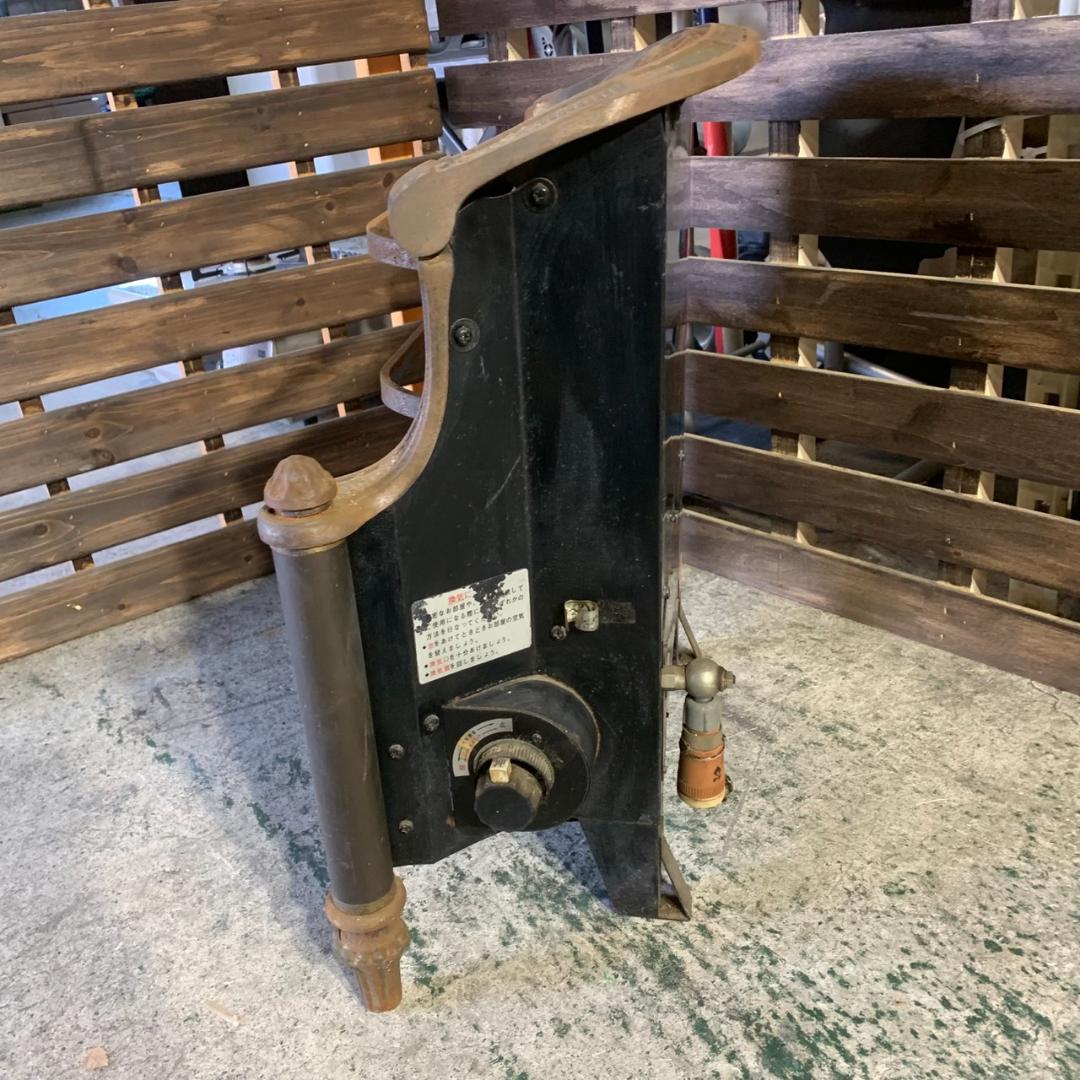 K619 磯村産業 ISOMURA ガスストーブ 201-IA レトロ ※現状品