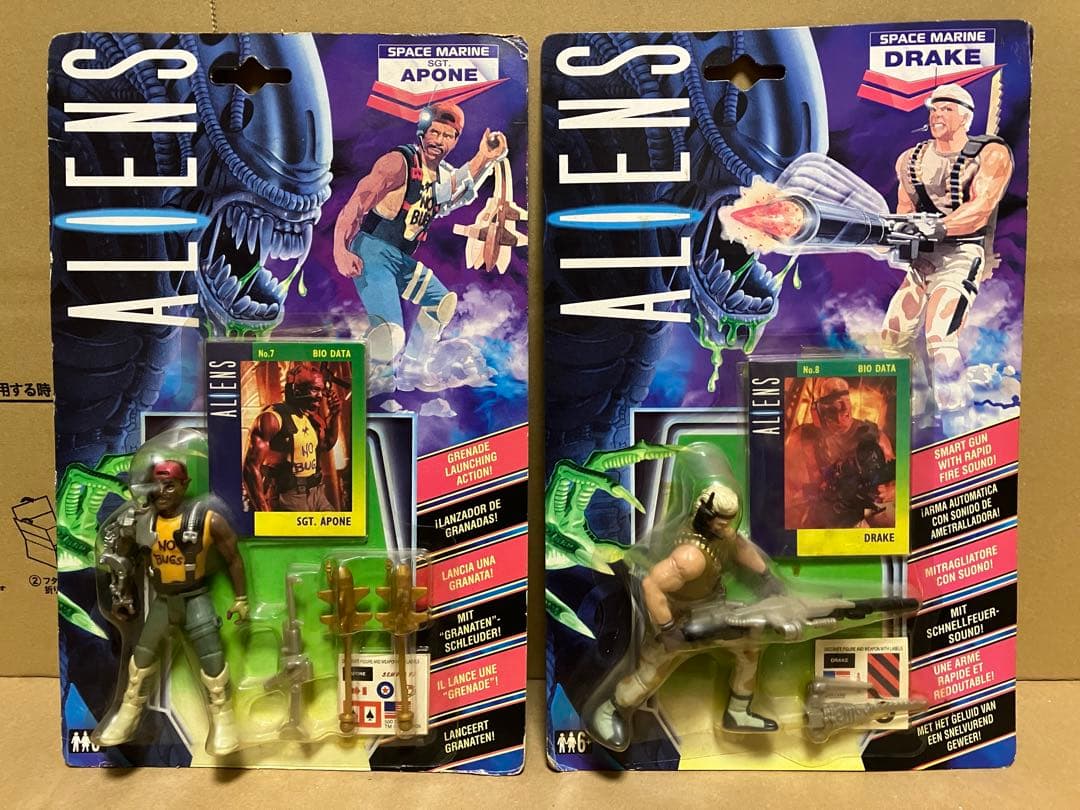 ケナー　エイリアン　UK版　海兵隊　フィギュア　9体セット　+エイリアンクイーン