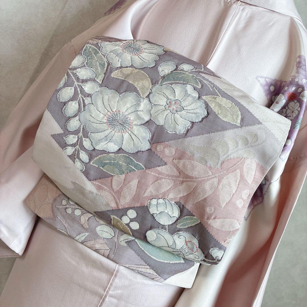 訪問着　フルセット　着物　辻ヶ花　スモールサイズ　Sサイズ　正絹　淡彩の華　G3