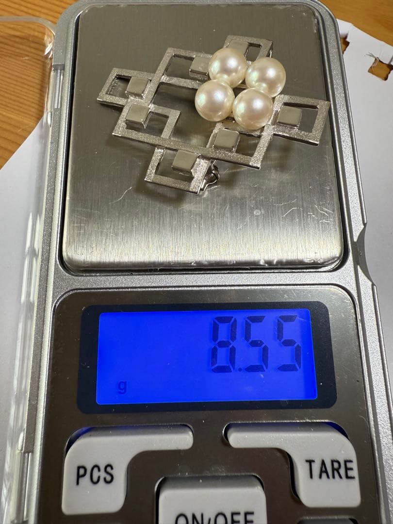 タサキ　ブローチ　あこや真珠　本真珠　入学式　卒業式　TASAKI ブランド