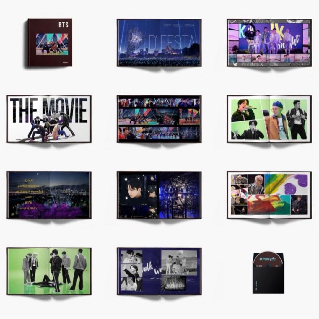 BTS公式】新品未開封D’FESTA 豪華内容 写真集 Blu-ray トランプ