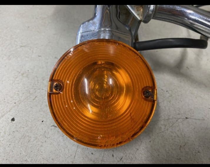 ハーレーエボリューションFLSTCフォグランプ