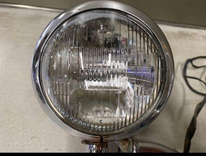 ハーレーエボリューションFLSTCフォグランプ