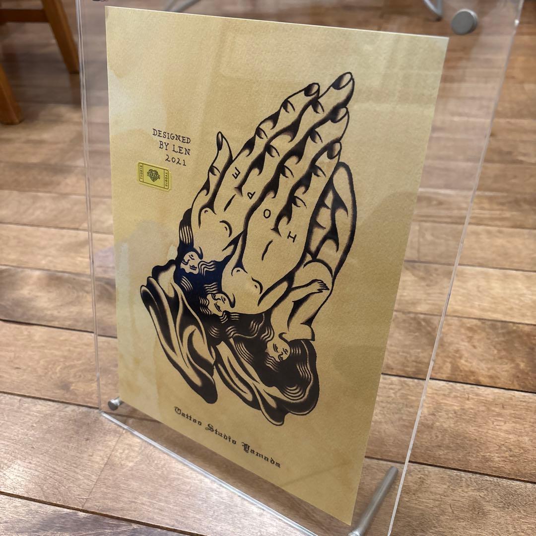 【新品未使用】受注生産 タトゥースタジオヤマダ ポスター 山田蓮 聖母マリア