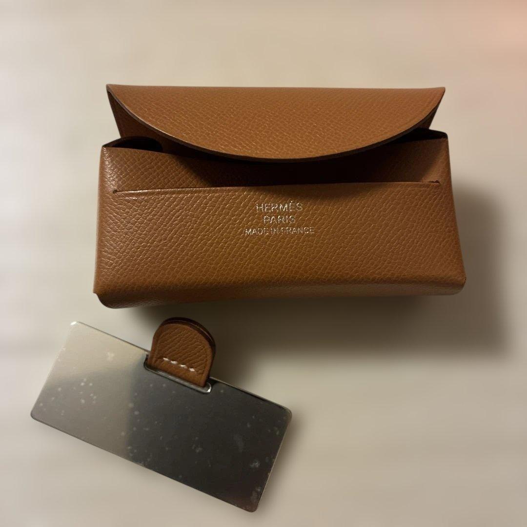HERMES エルメス リップケース ミロワール ミラー付き & リップバーム