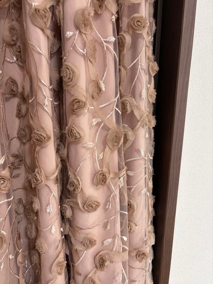 【AUBREY】フラワージャガードドレス ANDREA&Co.