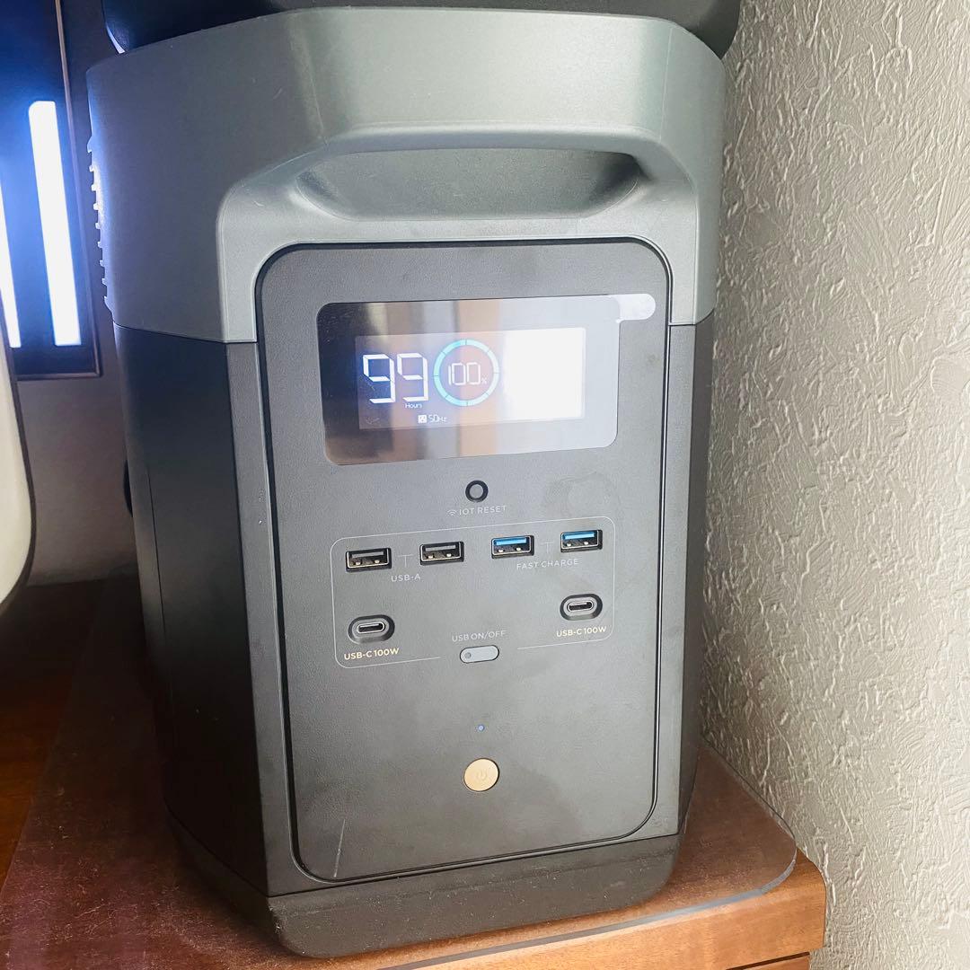 エコフロー ポータブル電源 デルタマックス2000