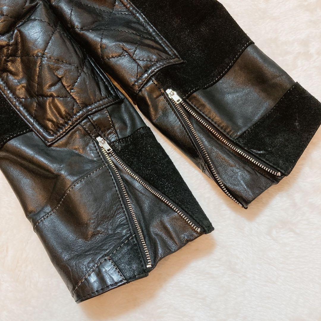 希少♪　ネクサスセブン　マッドマックス　レザージャケット　革ジャン　パッチワーク