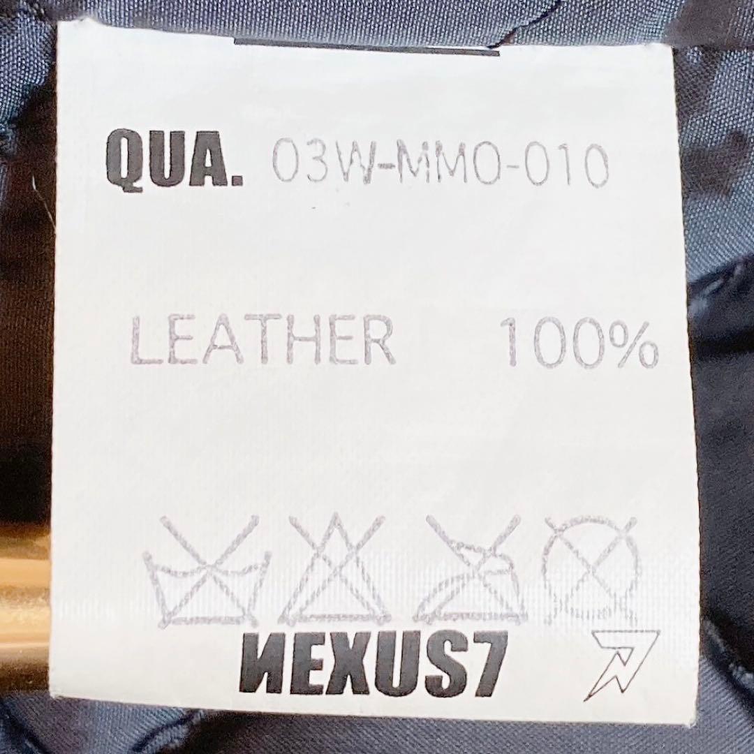 希少♪　ネクサスセブン　マッドマックス　レザージャケット　革ジャン　パッチワーク