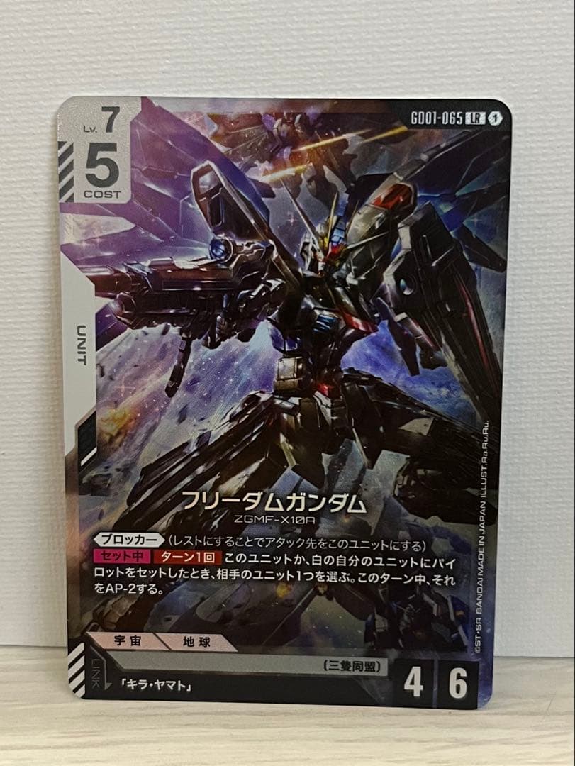 おまけ付き ガンダムカードゲーム 溢れる慈愛 U+ GD01-110 パラレル