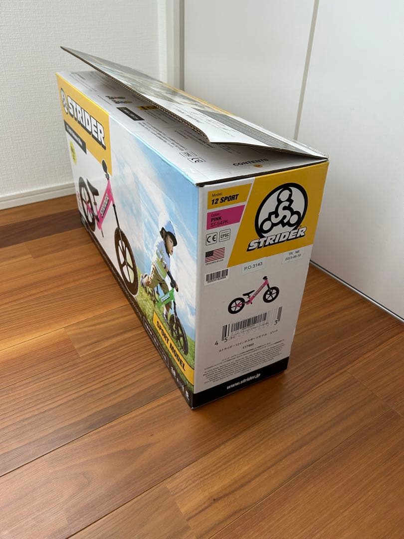 STRIDER バランスバイク ピンク 12インチ