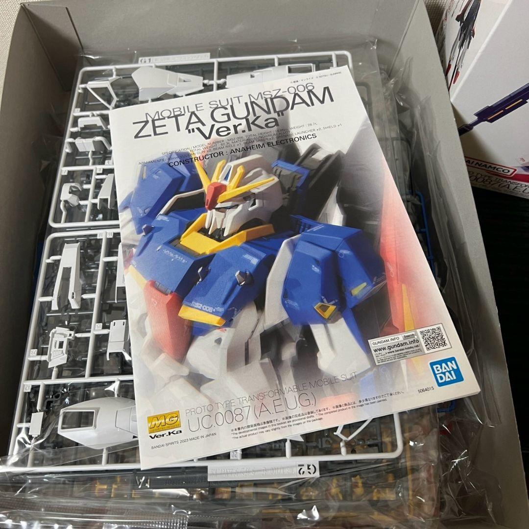 バンダイ MSZ-006 Zガンダム Ver.Ka 1/100