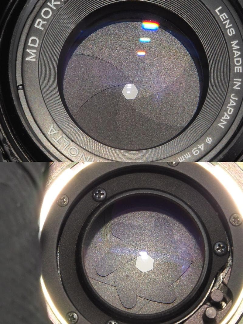 Minolta X-700 黒 後期型 ROKKOR 50mm f1.7 整備済