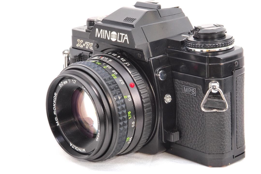 Minolta X-700 黒 後期型 ROKKOR 50mm f1.7 整備済