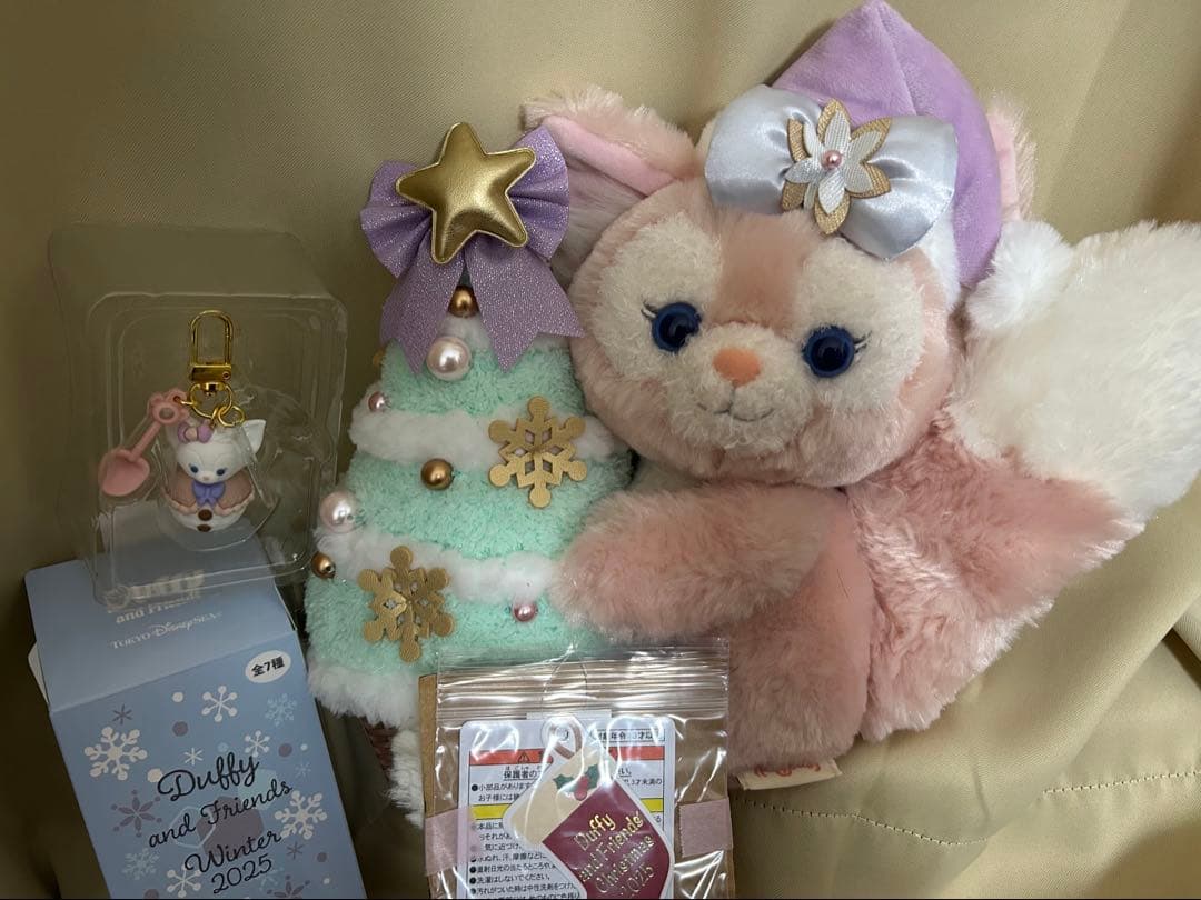 リーナベル　シークレットオブスノーウィーデイ　ぬいぐるみ　キーホルダー