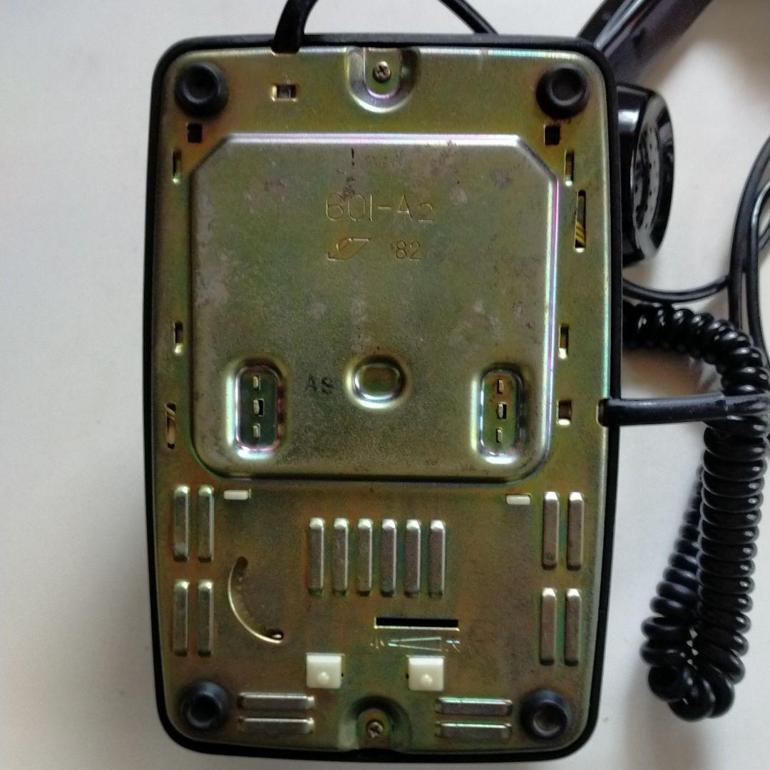 黒、電話、レア物です、