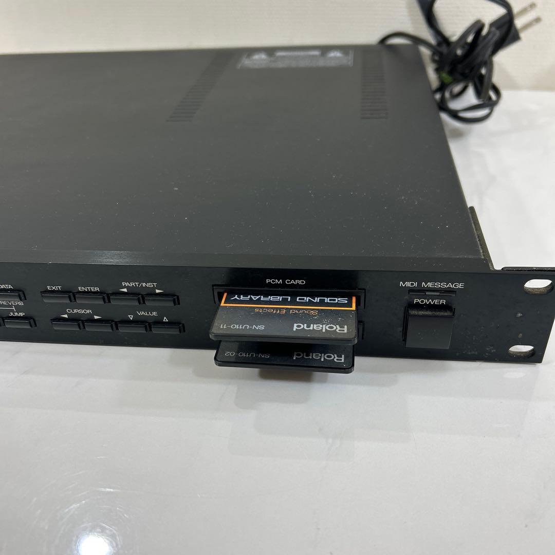 Roland ローランド　サウンド　エフェクト　U-220 通電確認のみ