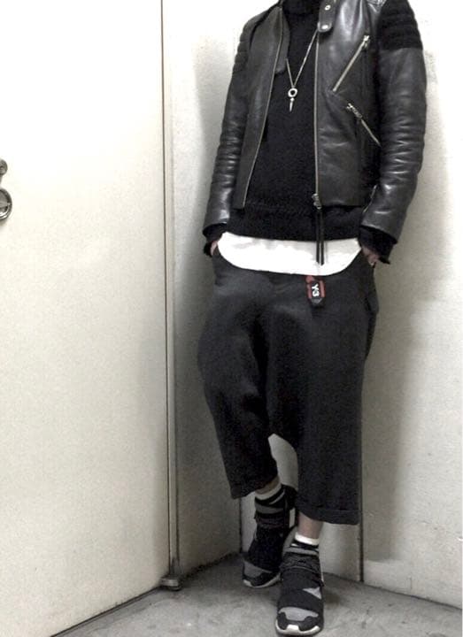 【クリーニング済み】ガンリュウ　ウールサルエル　再構築　変形　GANRYU