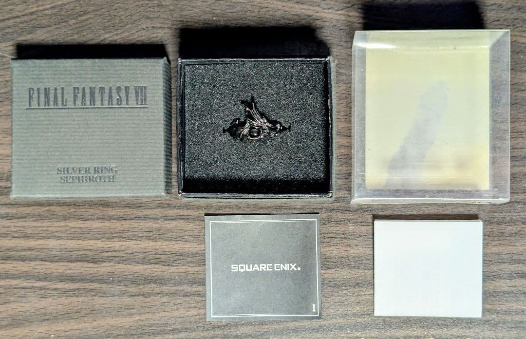 ファイナルファンタジーVII セフィロス ブラックシルバーリング 15号