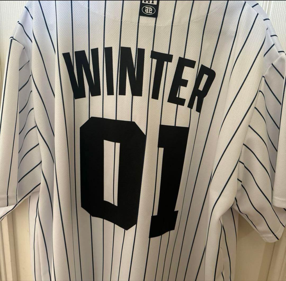 aespa ウィンター ユニフォーム ベースボール 値下げ可能