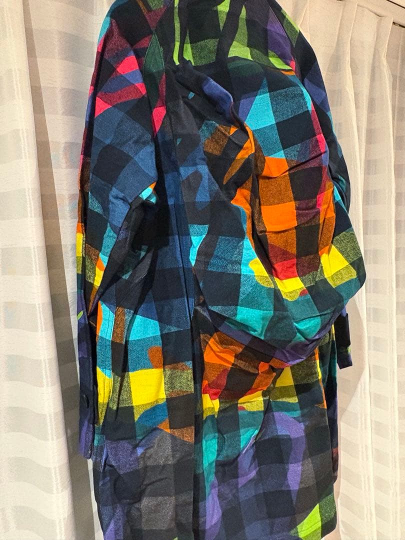 【新品】sacai kaws カモフラージュ コート　※シワあり