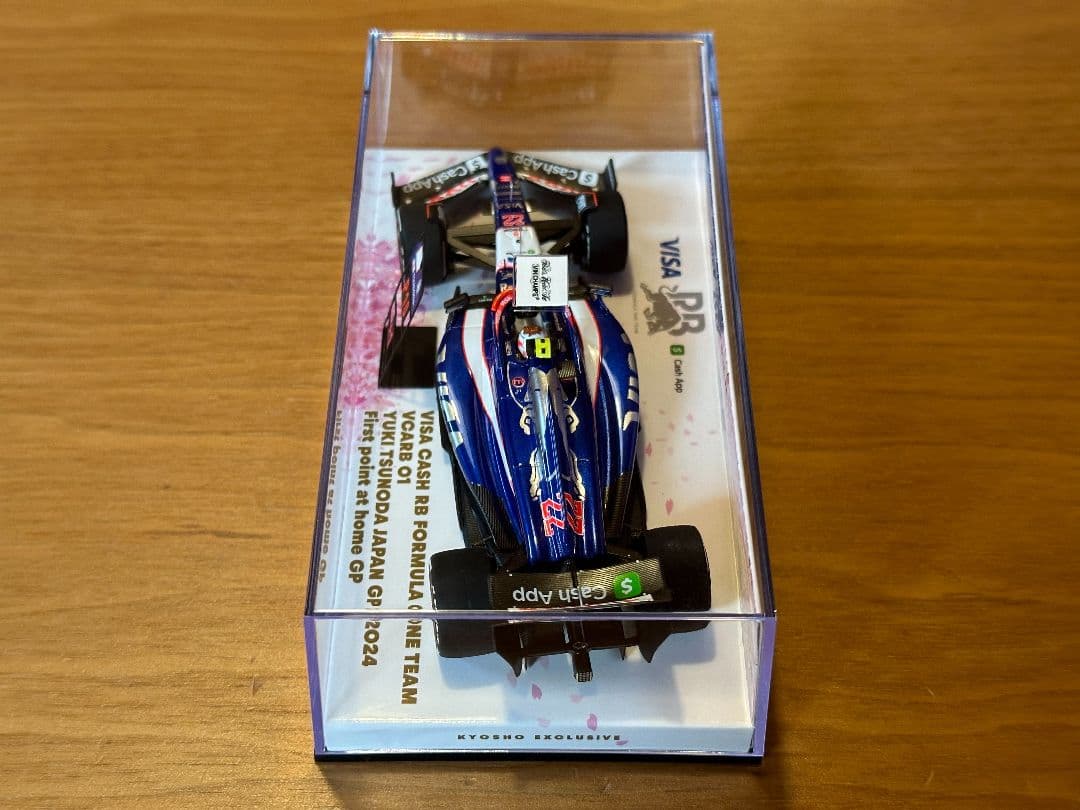 ミニチャンプス VISA CASH RB 角田 日本GP 1/43 ホンダ