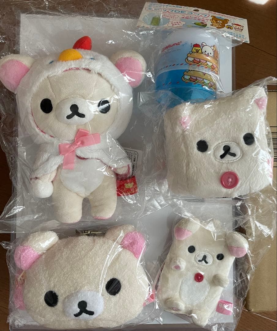 コリラックマ あつめてぬいぐるみ ぬいぐるみ ペン立て パスケース San-x