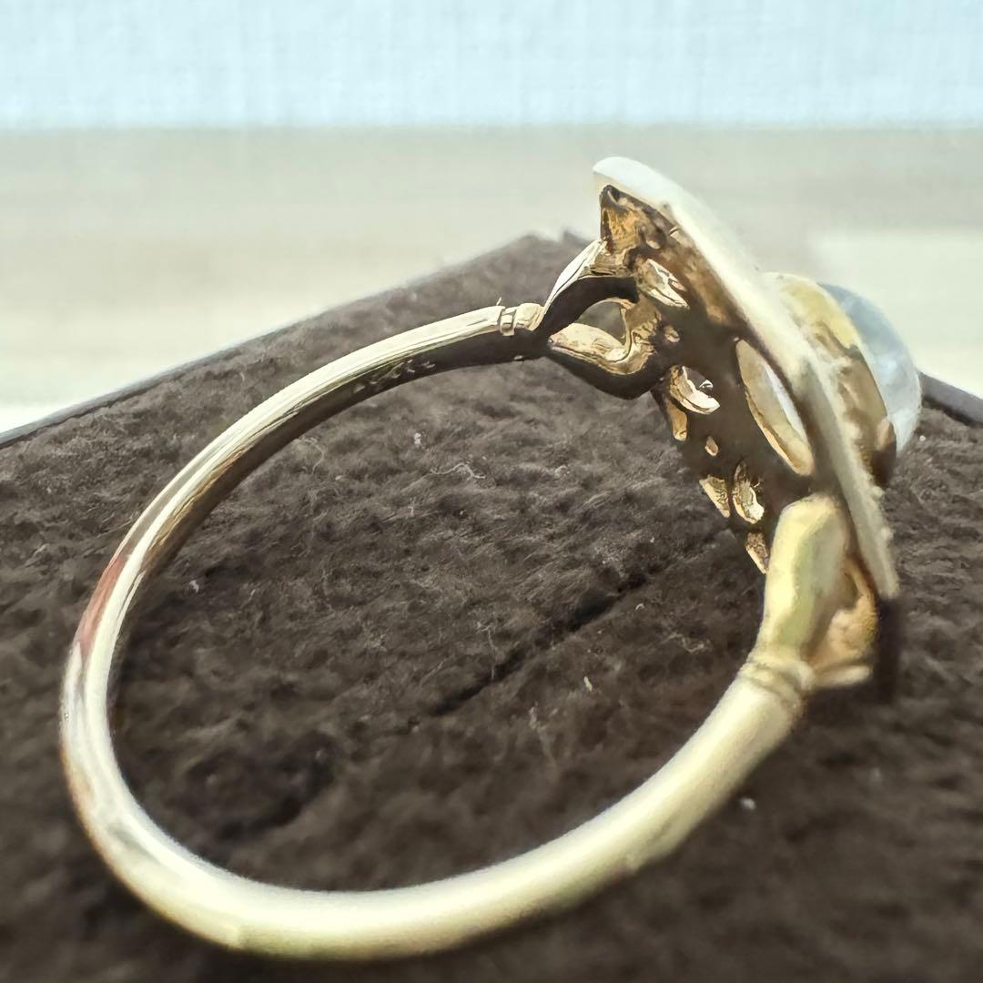 専用 新品 agete k5 透かしリング