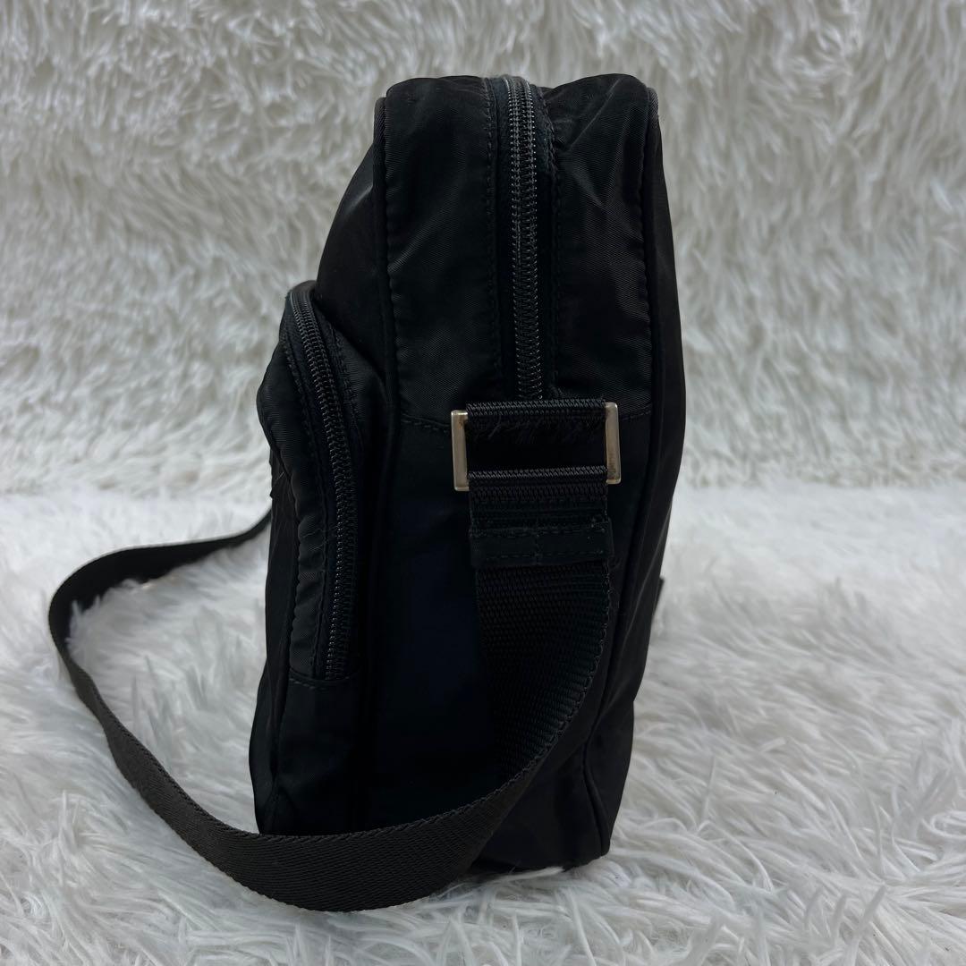 プラダスポーツ ショルダーバッグ 斜め掛け 黒