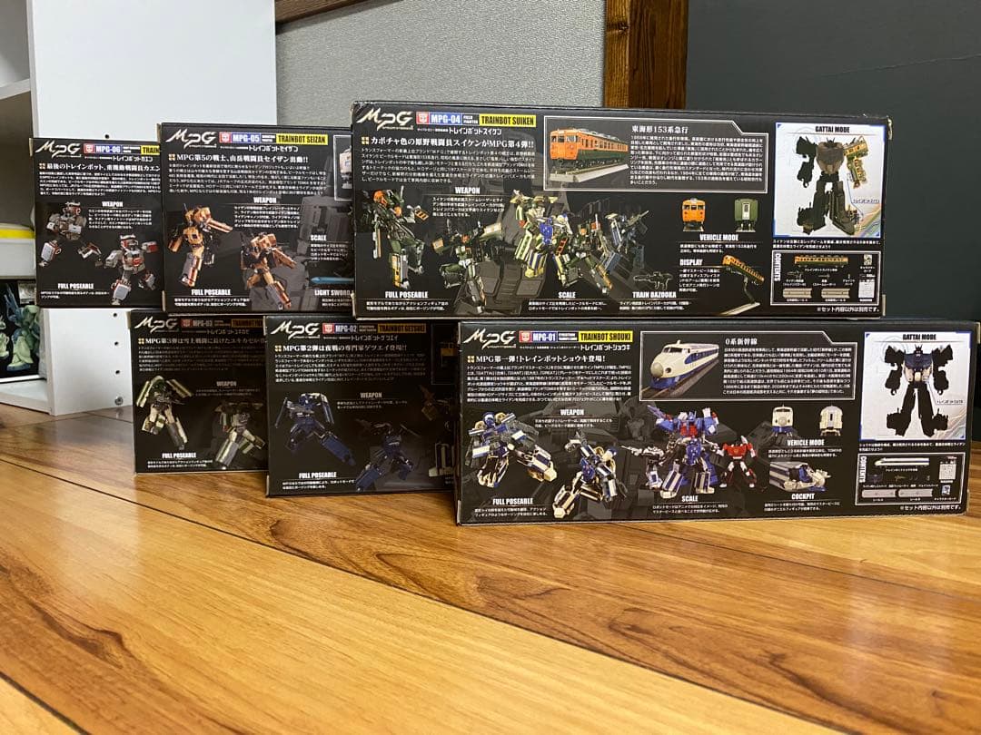 【新品未開封】トランスフォーマー MPG ライデン6体セット