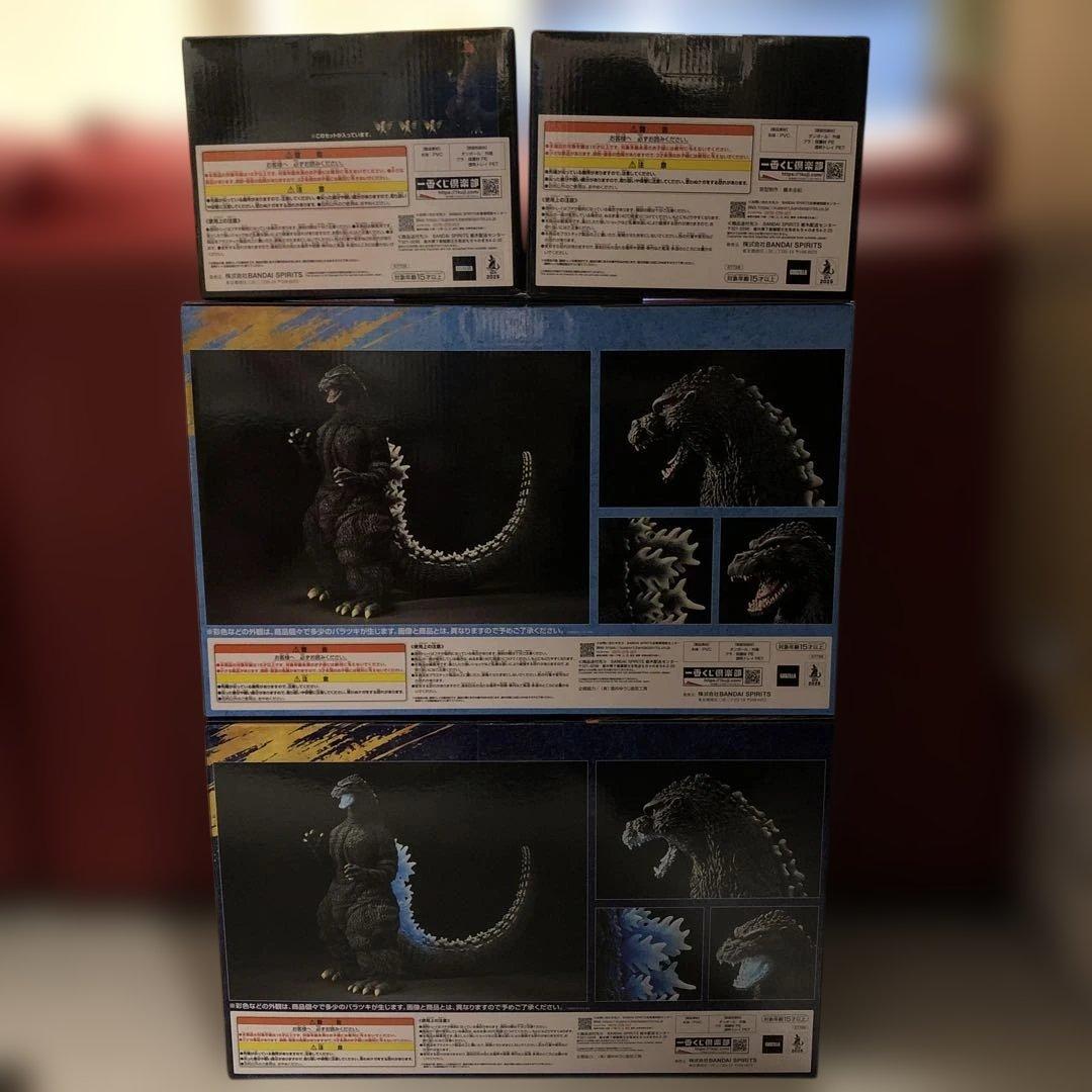 一番くじ　ゴジラ　大怪獣列伝G　ＡＢＣ　ラストワン　フィギュア　全種コンプリート