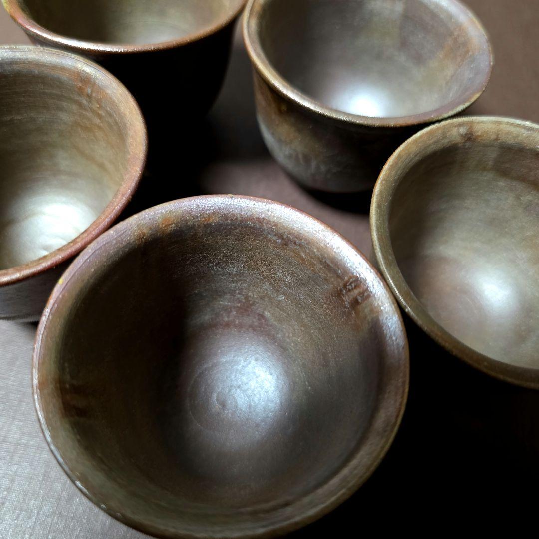 備前焼　煎茶器揃