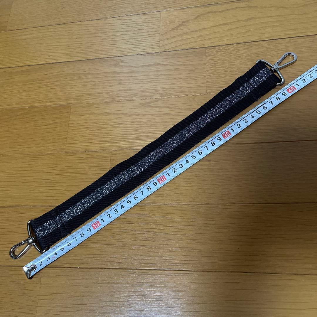 【美品】SALON DE ALFURD スマイル ホリゾンタルバッグ　メタリック