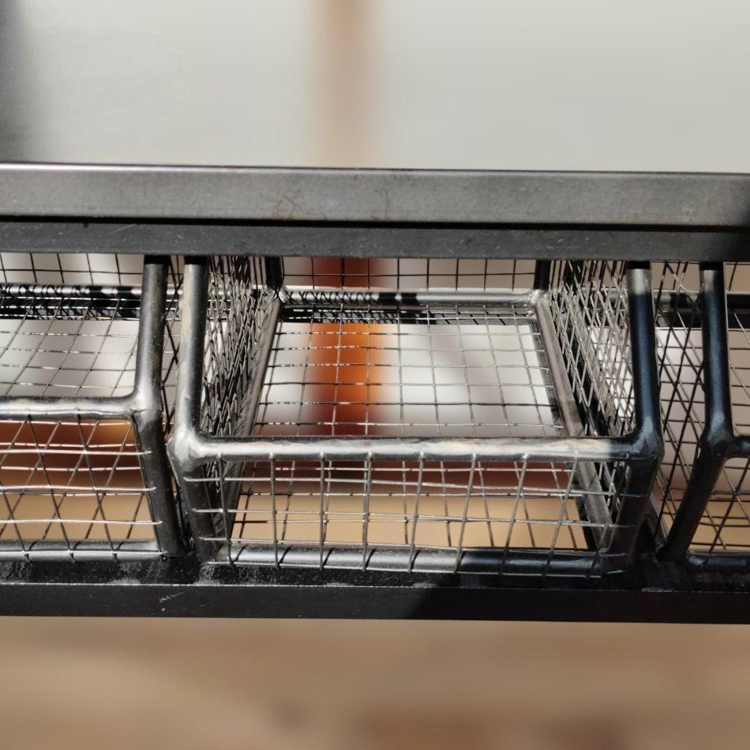 ★パイン古材×アイアンの重厚感★ アイアンラック カフェ風 棚 インダストリアル