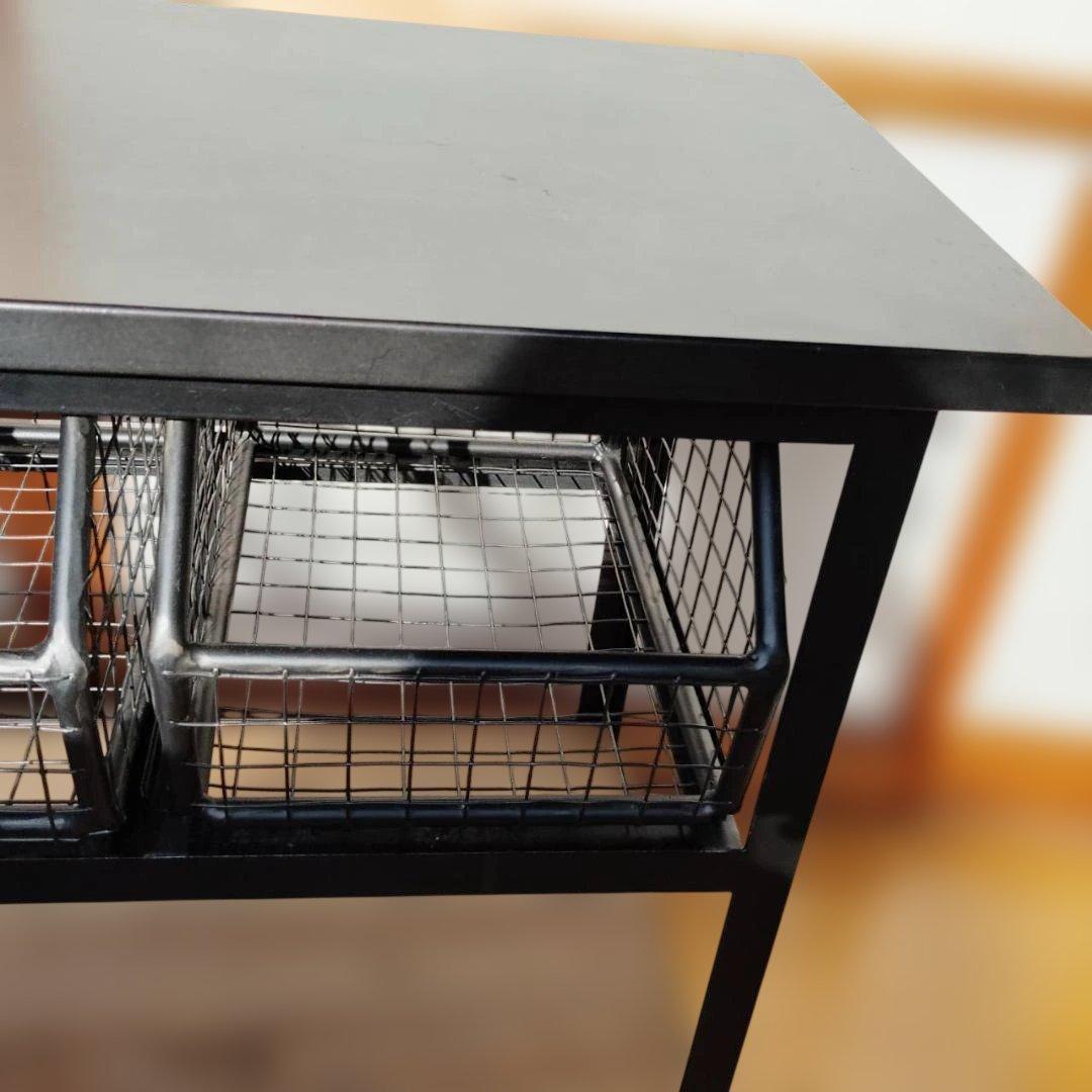 ★パイン古材×アイアンの重厚感★ アイアンラック カフェ風 棚 インダストリアル