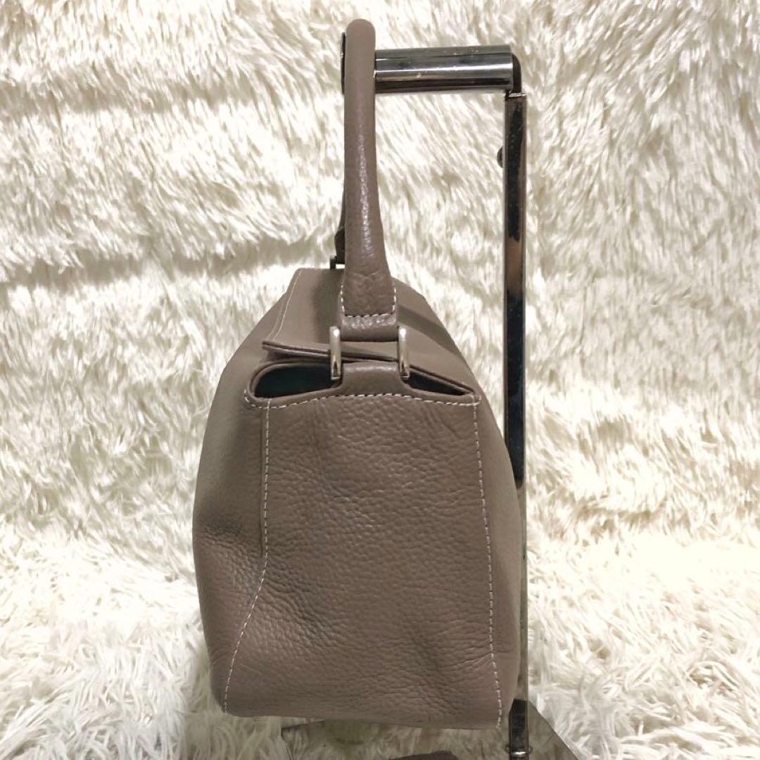 現行·未使用✨キタムラ　 レザー ハンドバッグ