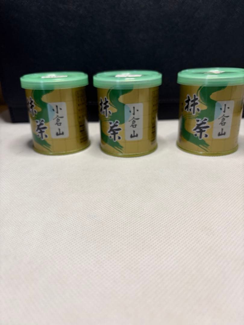 抹茶　山政小山園 抹茶 小倉山　30g ×3缶　MATCHA