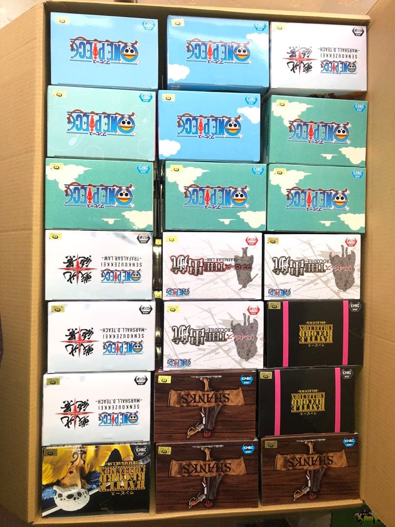 ワンピース　フィギュア　ゾロ　出航　チョッパー　シャンクス　dxf 63個