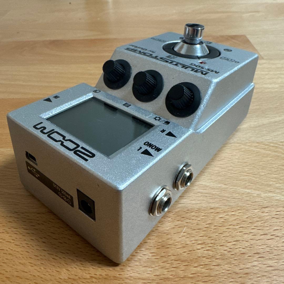 ZOOM MS-50G マルチエフェクター　電源アダプター付