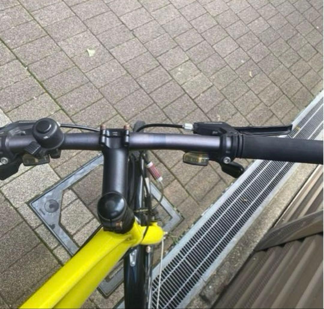 お値下げしましたCYLVA F24 イエローBRIDGESTONE クロスバイク