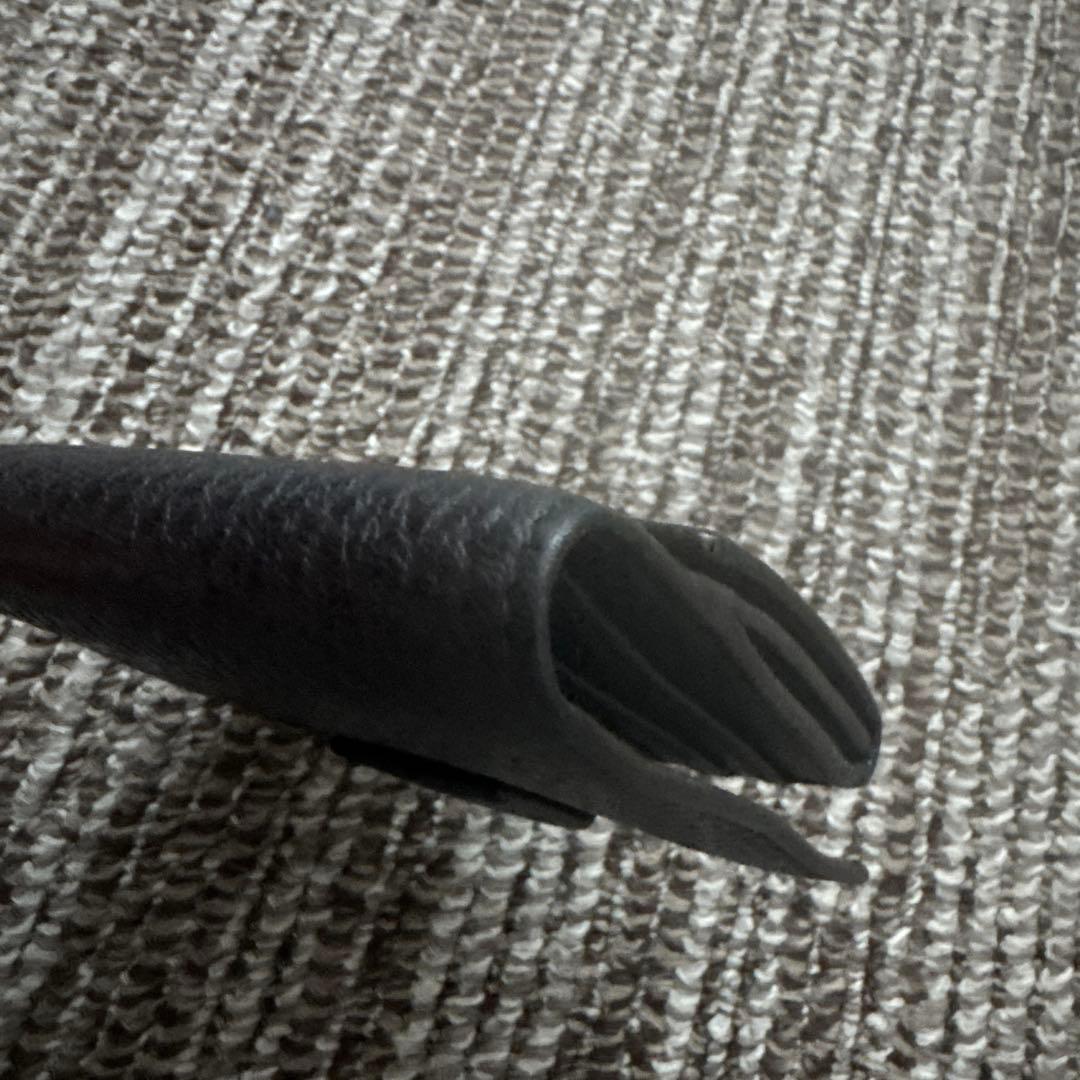 GUCCI ホースビットニつ折り財布レザー黒ゴールド金具箱付き