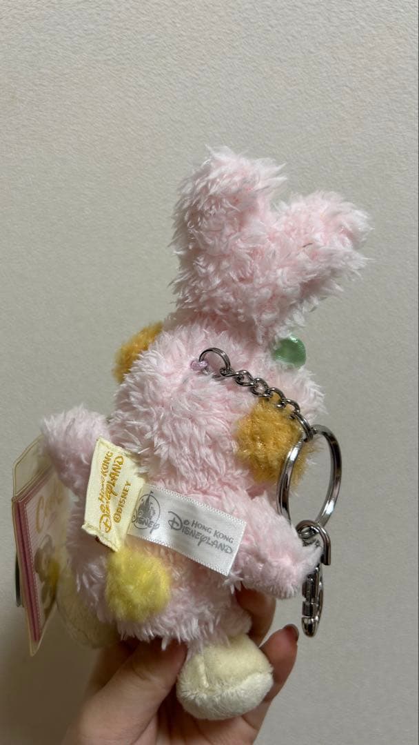 香港 ディズニー クッキーアン うさぎ・ジェラトーニ　恐竜 2体セット