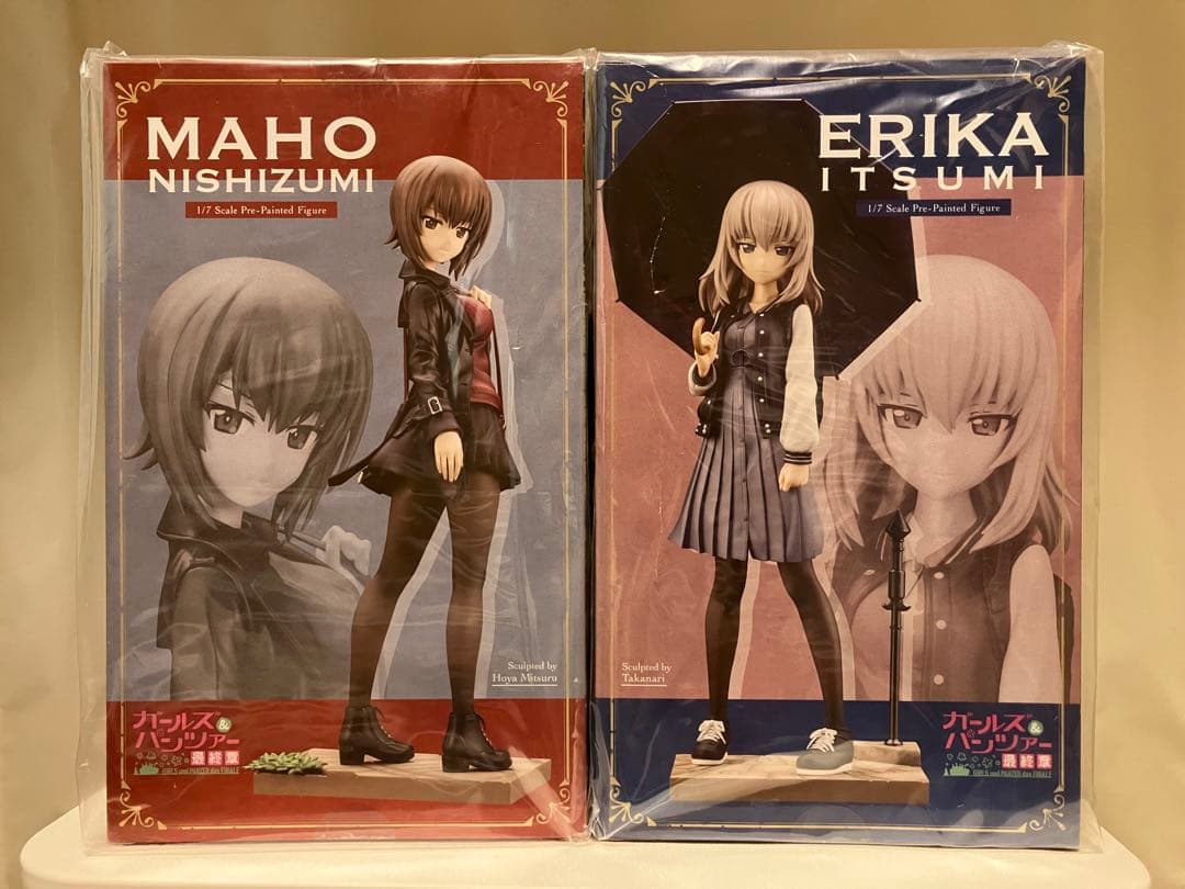 【未開封】ガールズ&パンツァー 西住まほ・逸見エリカ 私服Ver.【特典3点付】