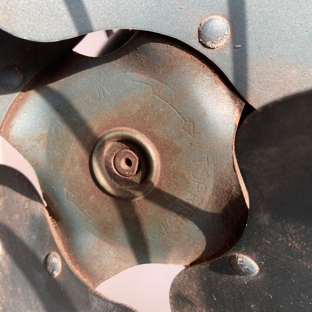 ヴィンテージ鉄製扇風機　ファン　蚤の市　アンティーク