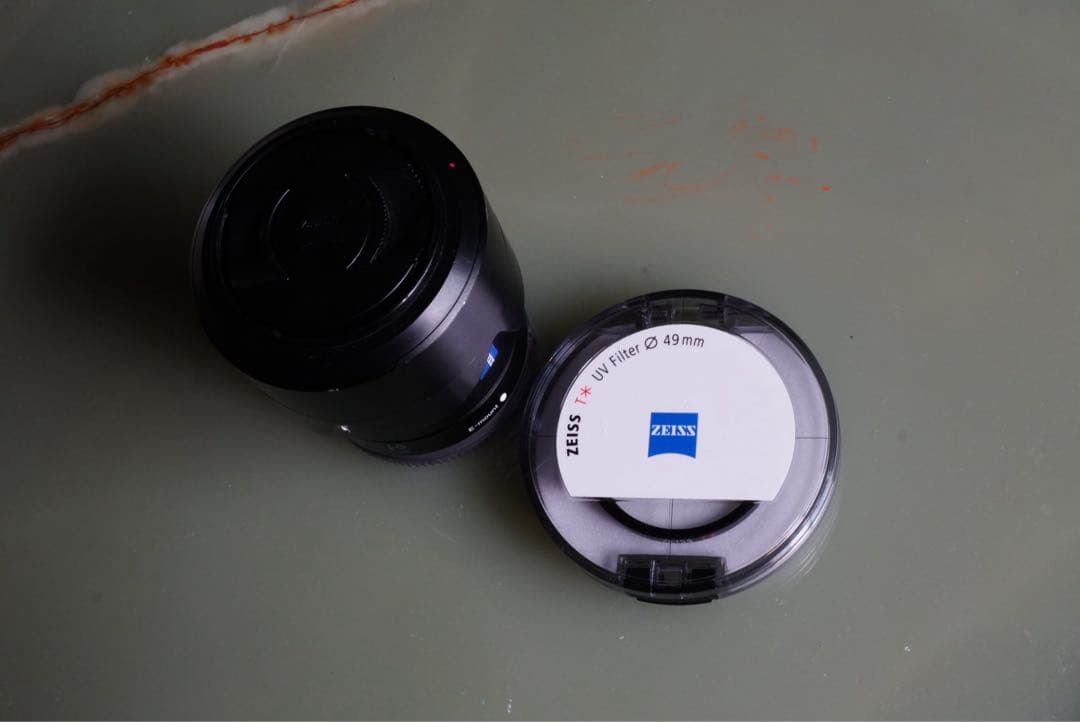 ZEISS Sonnar E 24mm F1.8 ZA レンズ+別売プロテクター