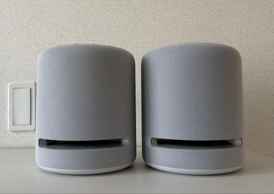 Echo Studio スピーカー エコースタジオ　ホワイト　2個セット